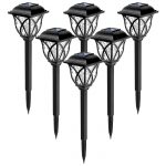 Solar Lawn Lights for Outdoor, Waterproof LED Lamp for Walkway Path