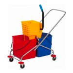 TBP Double Bucket Mop Trolley Ex China 1366