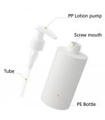 White Plastic Lotion Bottles